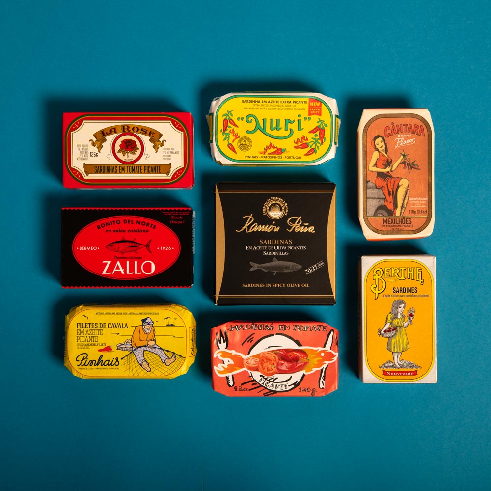 Mixed boxes Tinned Fish Market