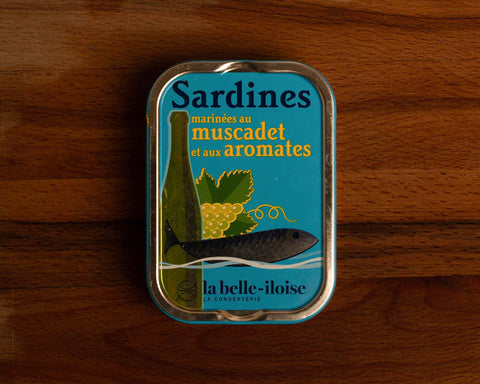 Sardines with muscadet wine