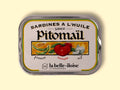 La Belle Iloise Sardines with pepper, onion and garlic sauce, in a vegetable illustrated tin.