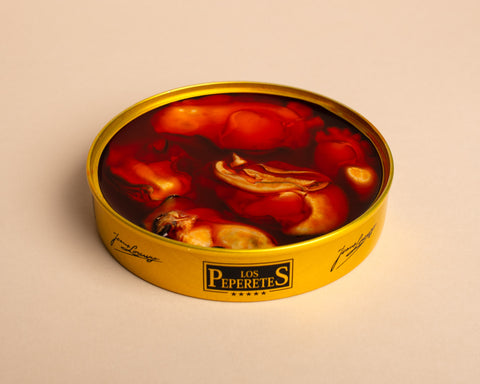 Pickled curly oysters