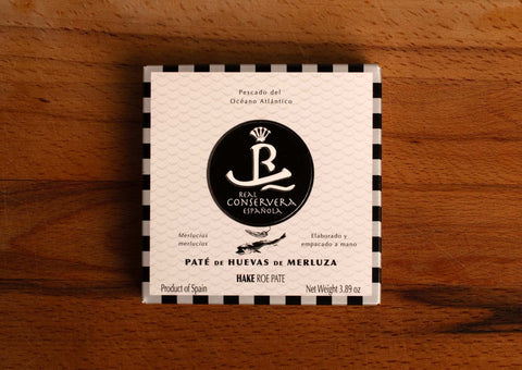 Hake roe pâté