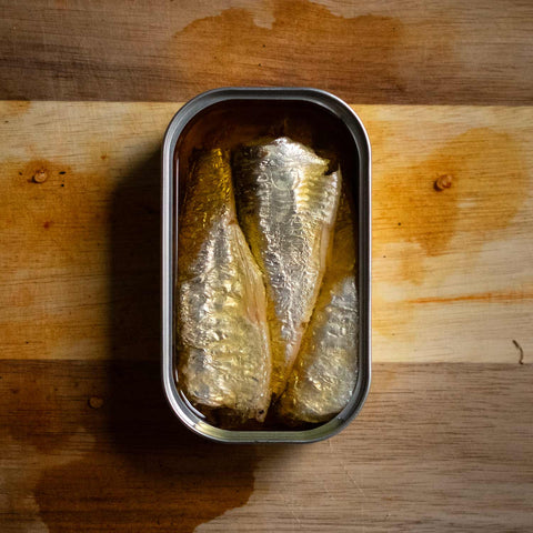 Wild sardines in extra virgin olive oil