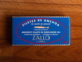 tin of basque anchovies in a blue package box
