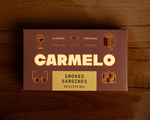 Smoked sardines in olive oil