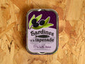 Sardines with black olive tapenade