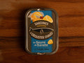 Sardines in churned butter