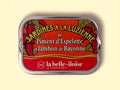 La Belle Iloise sardines with chilli and Bayonne ham Luzienne style, in a red illustrated tin.