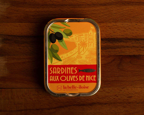 Sardines with Niçoise olives