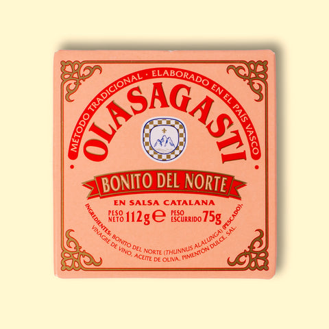 White tuna in wine vinegar with paprika