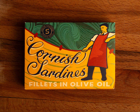 Cornish sardine fillets in olive oil