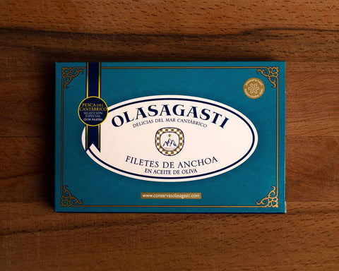 Large Cantabrian anchovies