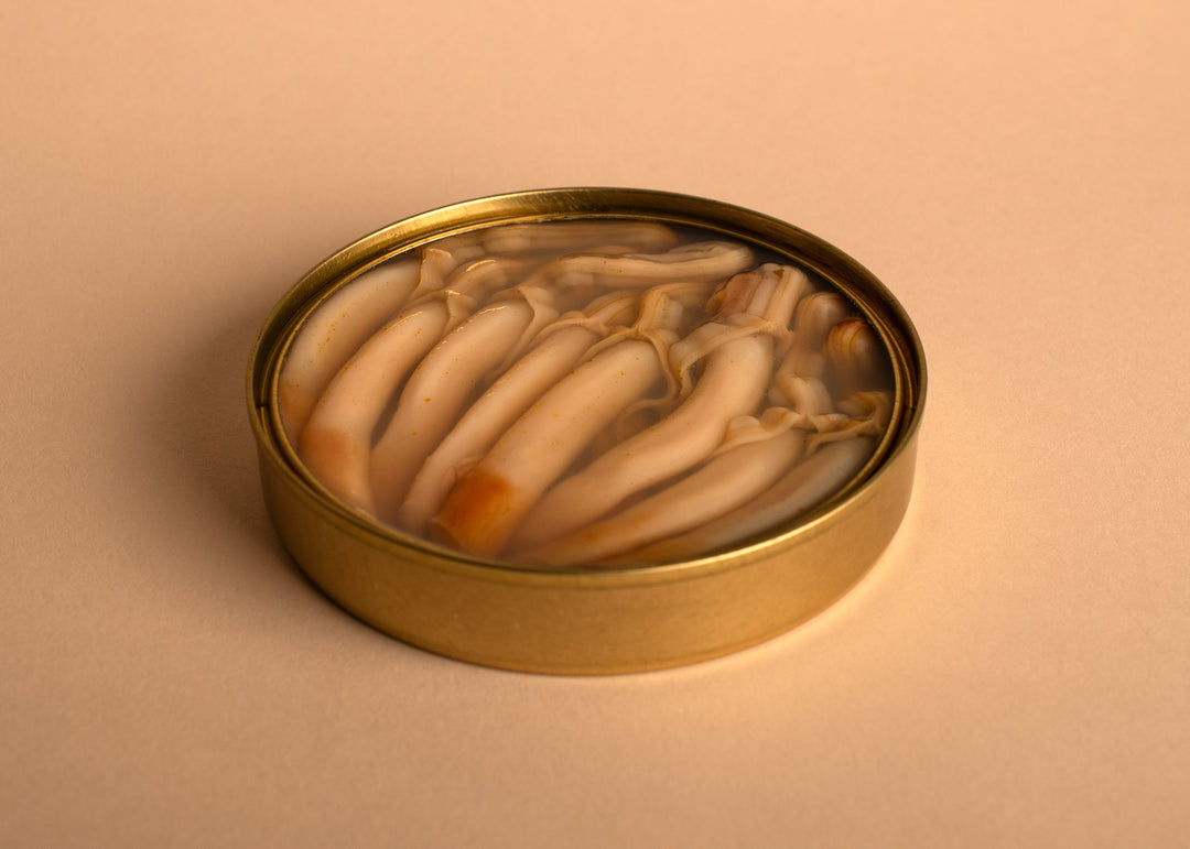 Razor clams in brine | Ramón Peña – The Tinned Fish Market