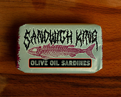 Olive oil sardines | Sandwich King special edition